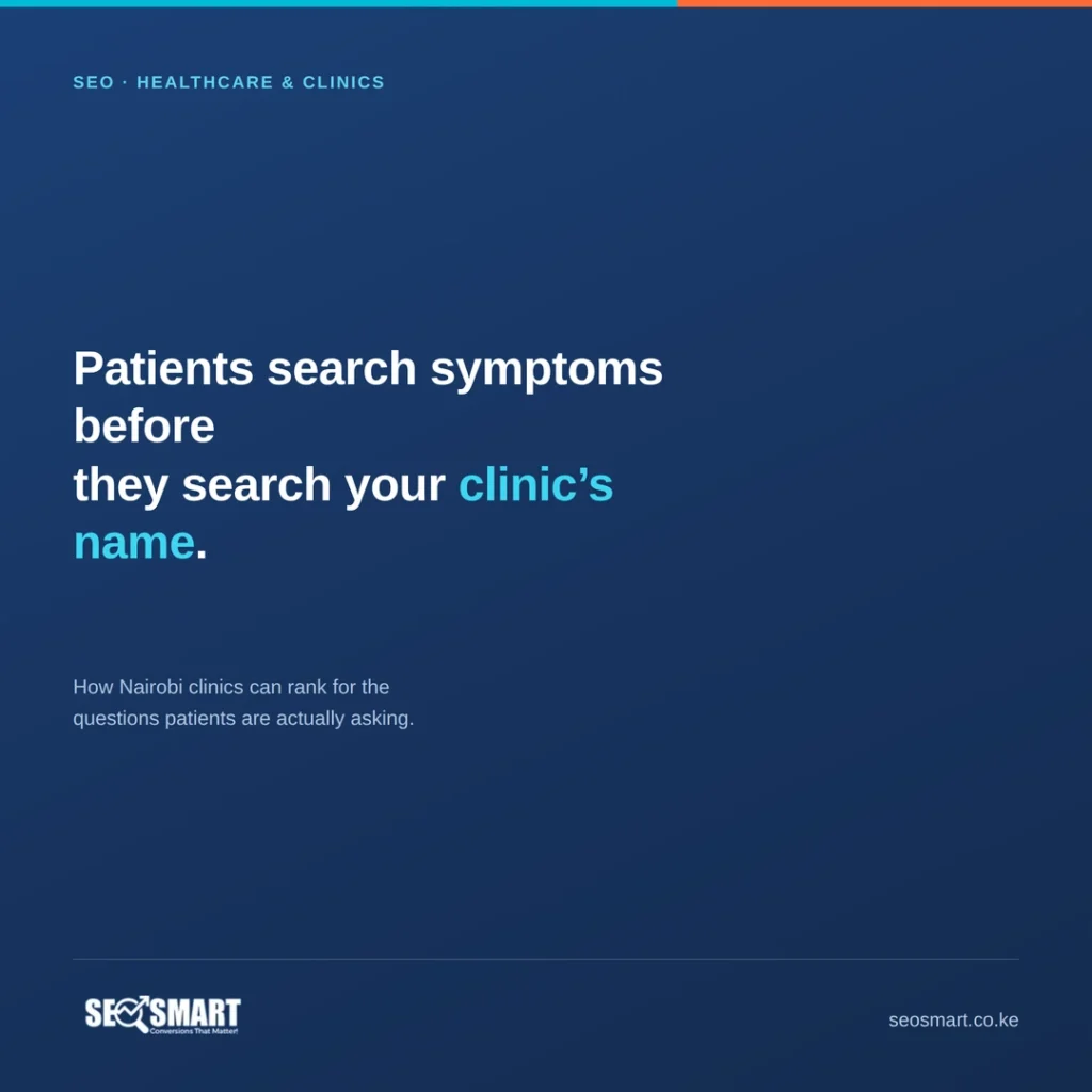 Healthcare & Medical Clinic SEO Services in Nairobi