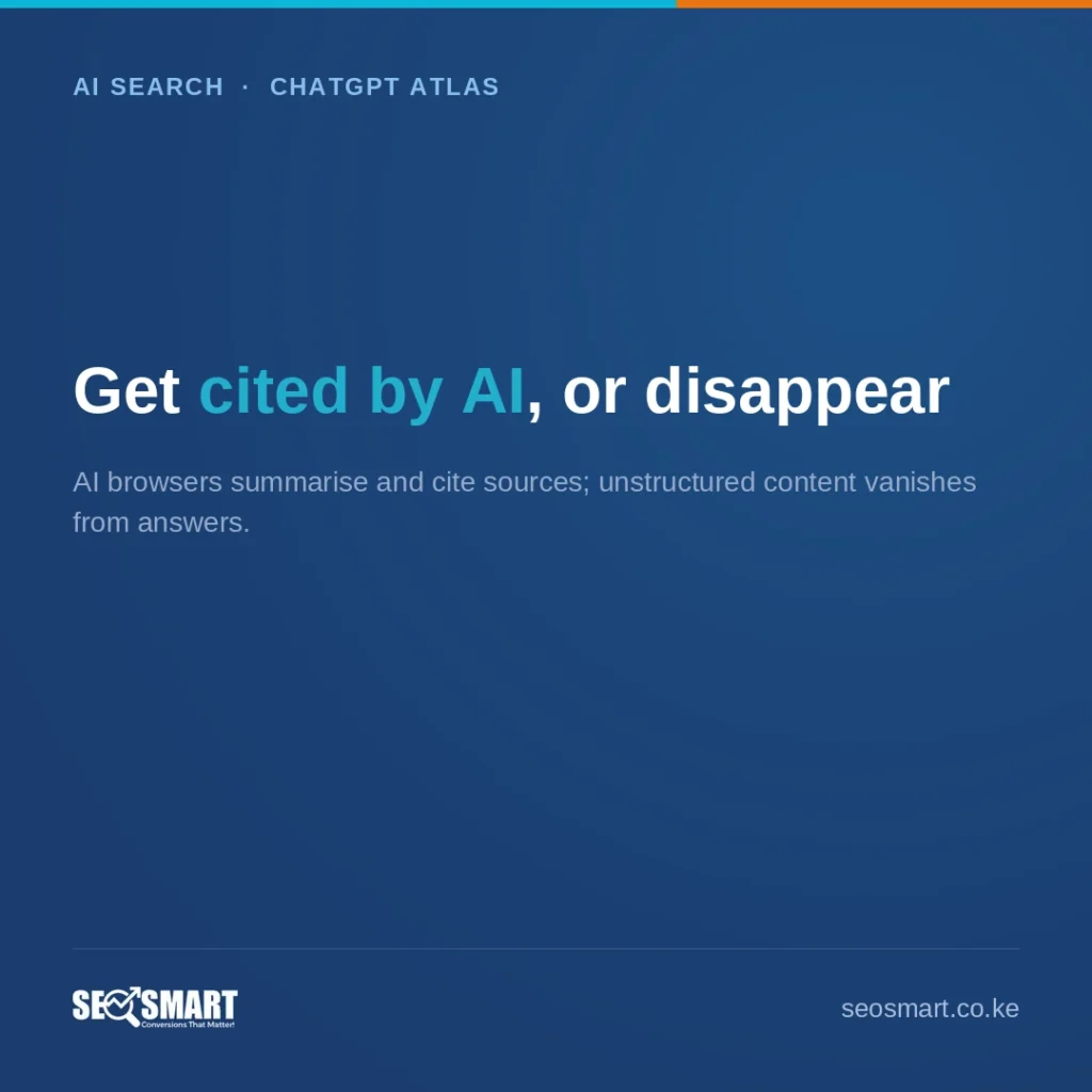Get cited by AI, or disappear — SEO Smart