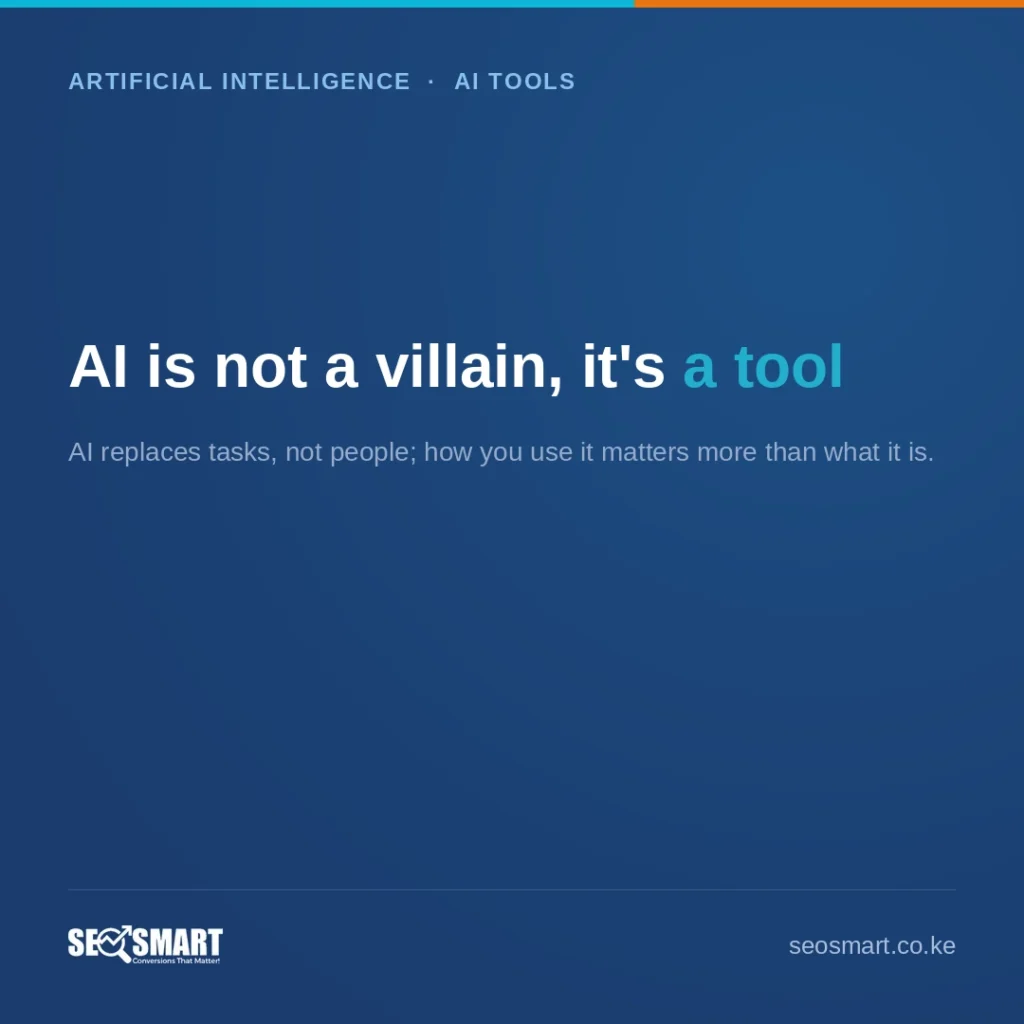 AI is not a villain, it's a tool — SEO Smart
