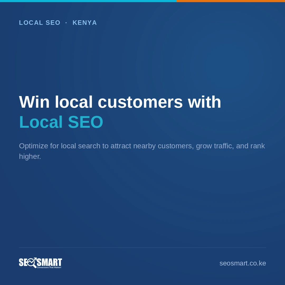 Win local customers with Local SEO — SEO Smart